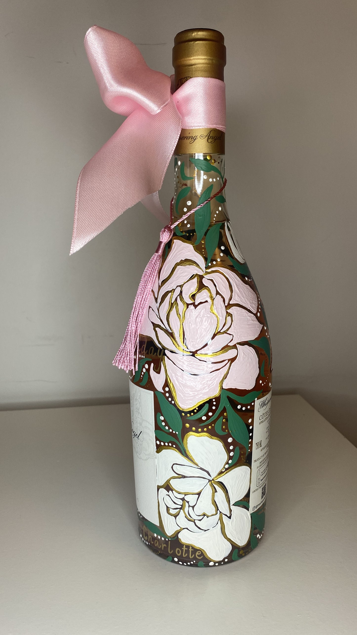 Hand Painted & Personalised Bottle (Painting Only)